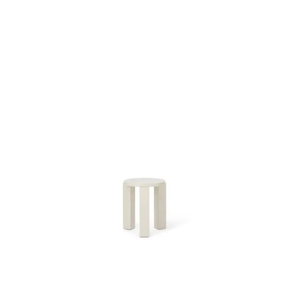 Atlas Stool Round Creme