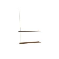 Stainless steel / oak wood
