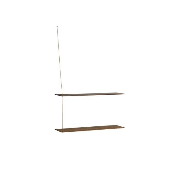 Stedge 2.0 Hylde 80 cm Røget Eg/Messing