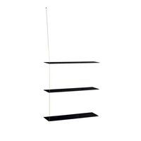 Stedge 3.0 Shelf 80 cm Black Oak/Brass