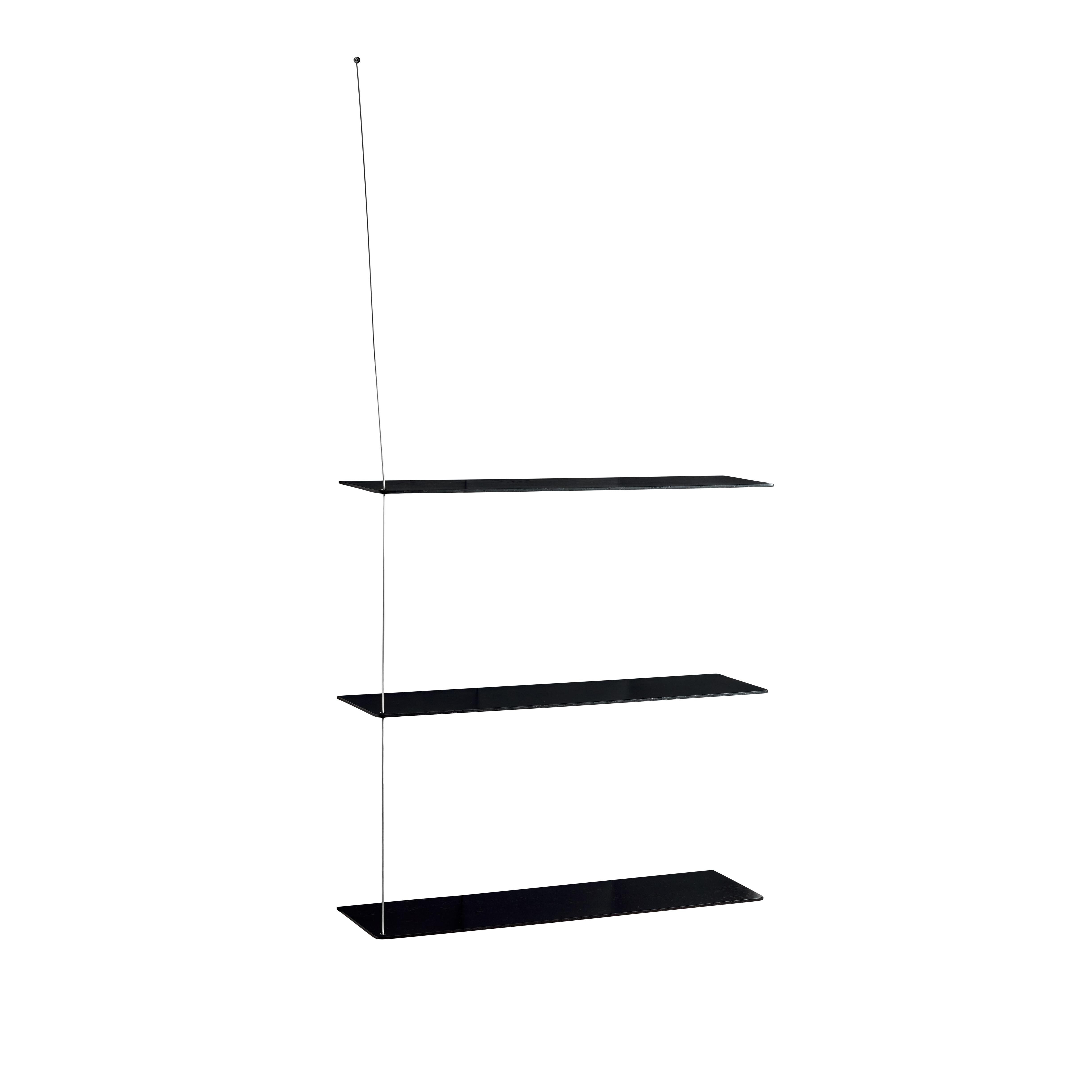Stedge 3.0 Hylde 80 cm Sort Eg/Rustfrit Stl