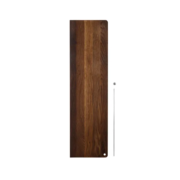 Stedge Extra Shelf 80 cm Smoked Oak/Stainless Steel