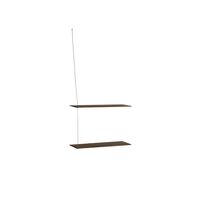 Smoked oak / Steel