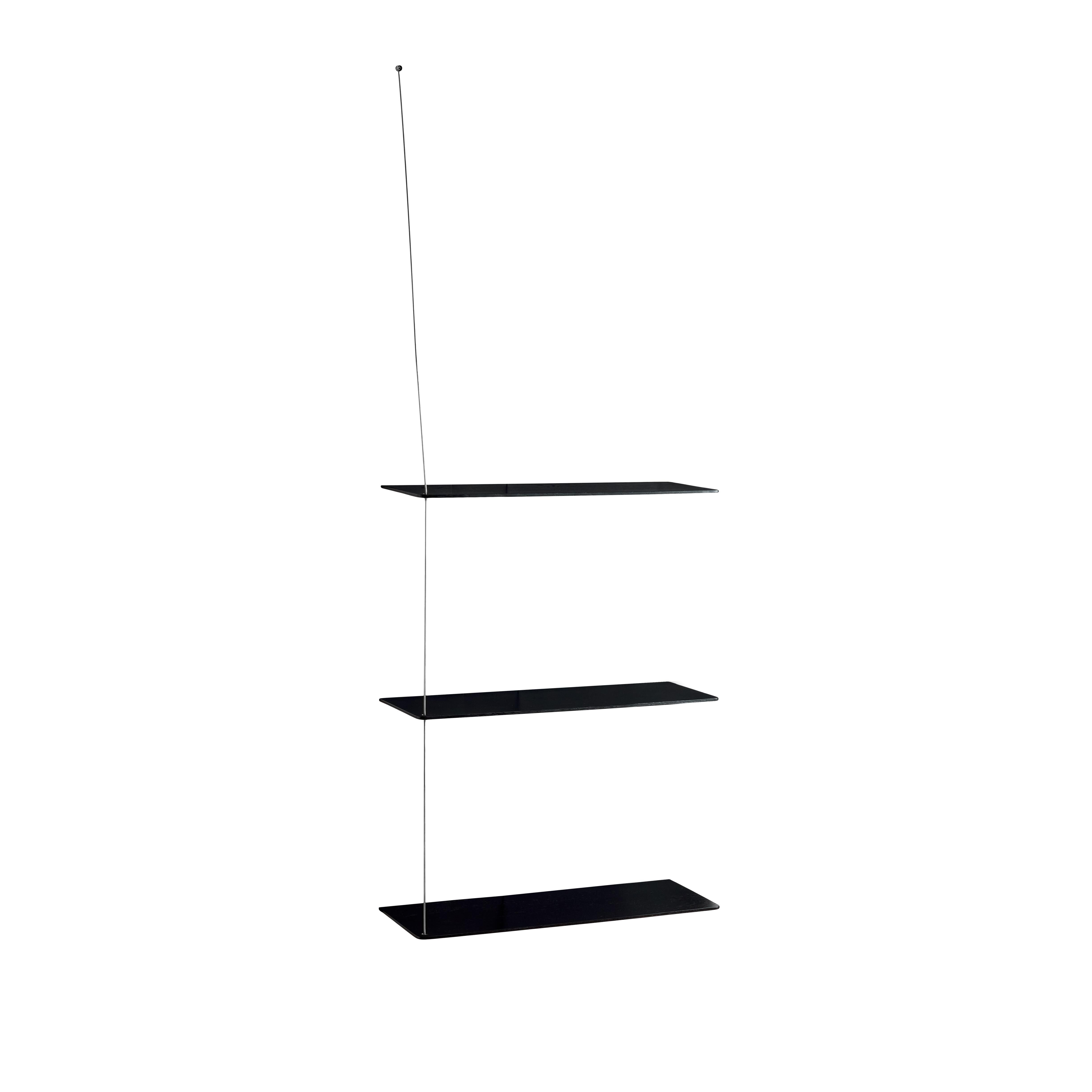 Stedge 3.0 Hylde 60 cm Sort Eg/Rustfrit Stl