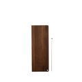 Smoked oak / Brass