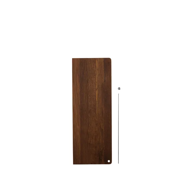 Stedge Extra Regal 60 cm Geräucherte Eiche/Edelstahl