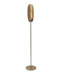 Agapé Floor Candle Holder Brass Finish