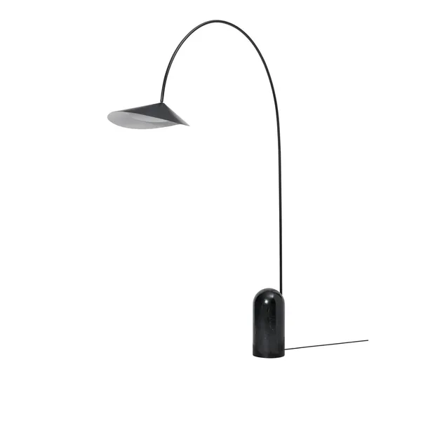 Arum Buet Gulvlampe Sort