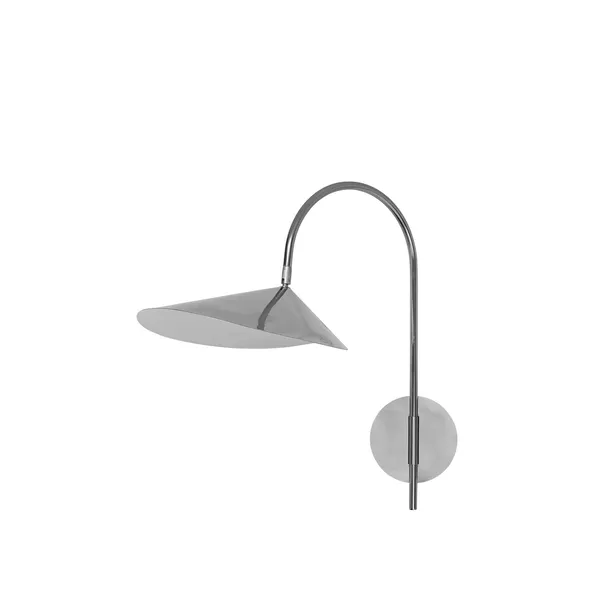 Arum Swivel Wandlamp Vaste Aansluiting Roestvrij Staal