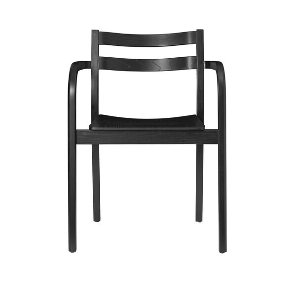 Boda Dining Chair With Armrests Black