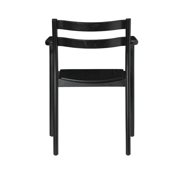 Boda Dining Chair With Armrests Black