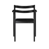 Boda Dining Chair With Armrests Black