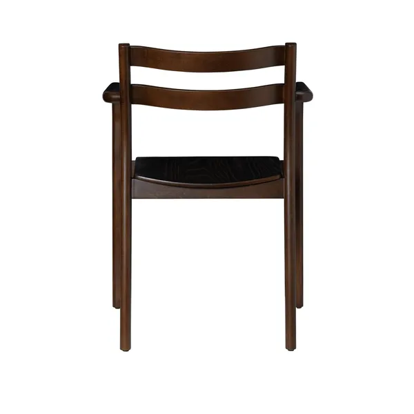 Boda Dining Chair With Armrests Dark Stained Beech