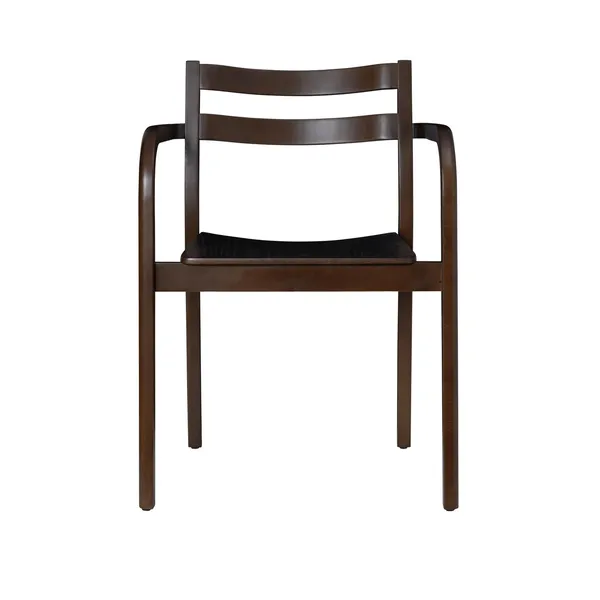 Boda Dining Chair With Armrests Dark Stained Beech