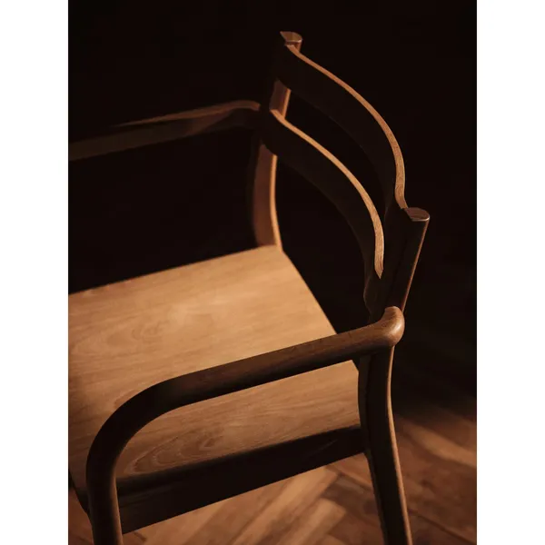 Boda Dining Chair With Armrests Natural Oak