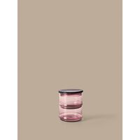 Boya Stackable Containers Ø10.5 cm Set of 2 Mauve