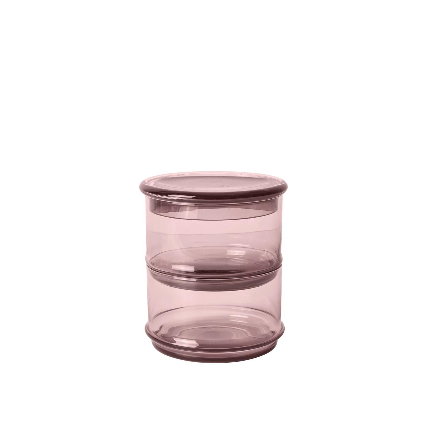 Boya Stablebare Beholdere Ø10.5 cm Sett med 2 Mauve