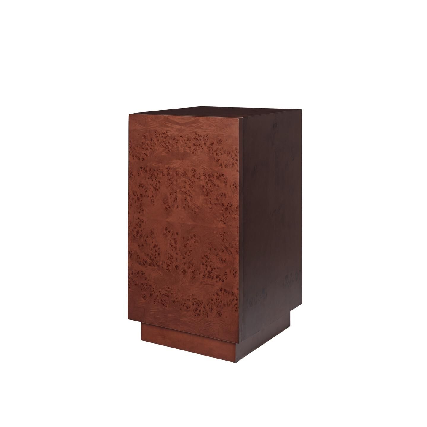 Burl Sidebord Dark Stained Burl