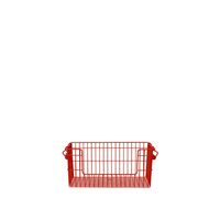 Cala Offener Stapelbarer Korb H13 cm 2er-Set Poppy Red