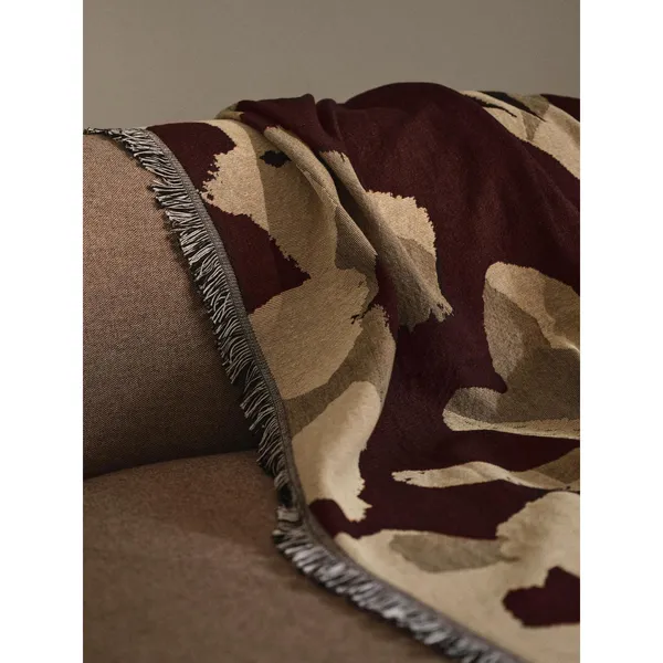 Cilla Wandteppich-Decke Dark Pecan