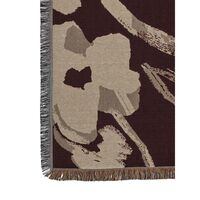 Cilla Wandteppich-Decke Dark Pecan