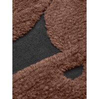Cilla Getuftetes Kissen Schwarz/Dark Chocolate