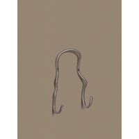 Curvature Double Hook Stainless Steel