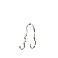 Curvature Double Hook Stainless Steel