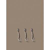 Curvature Haken 3er-Set Edelstahl