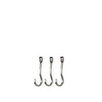 Curvature Haken 3er-Set Edelstahl