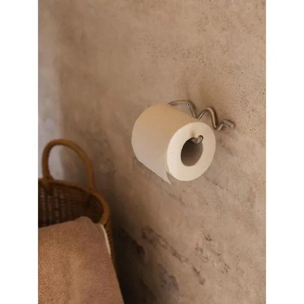 Curvature Toilet Paper Holder Stainless Steel