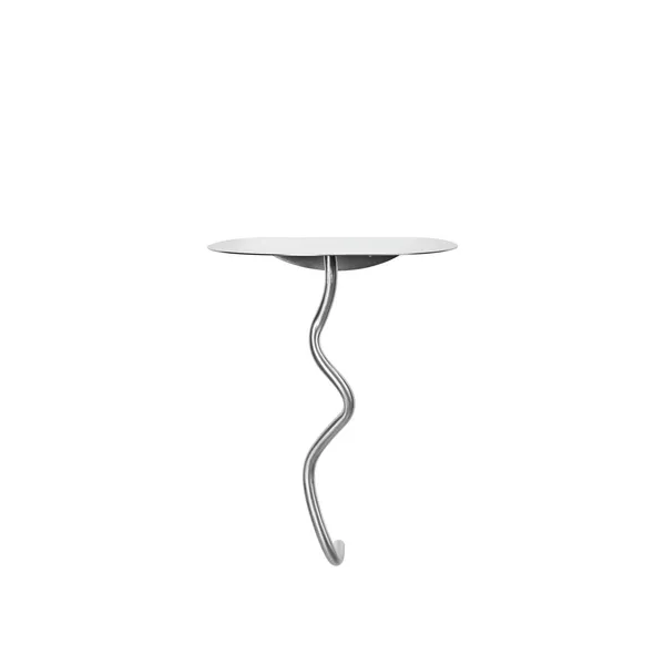Curvature Wall Table Stainless Steel