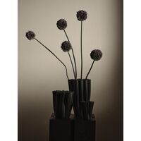 Dedali Vase H11 cm Dunkelbraun