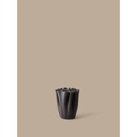 Dedali Vase H18 cm Dark Brown
