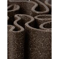 Dedali Vase H18 cm Dark Brown