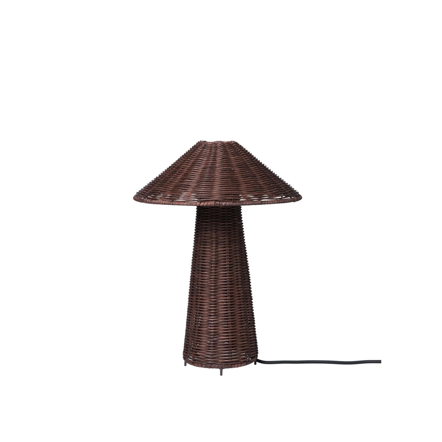 Dou Bordlampe Mørkebrun