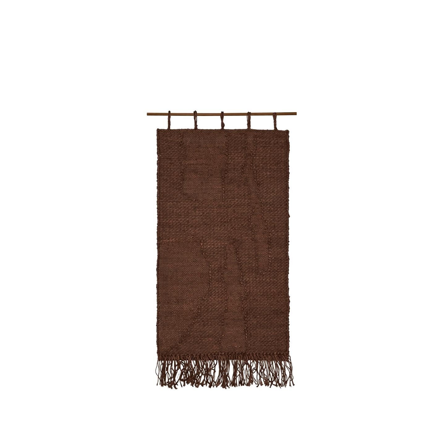 Harvest Veggteppe 50x100 cm Dark Chocolate