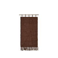 Harvest Wall Rug 50x100 cm Dark Chocolate