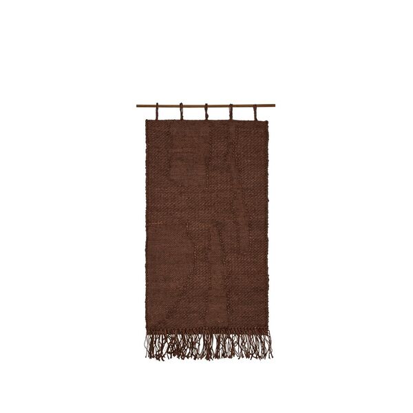 Harvest Wall Rug 50x100 cm Dark Chocolate