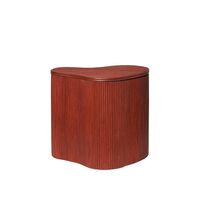 Isola Storage Table Oxide Red