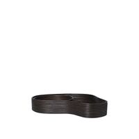 Isola Trays Set of 2 Dark Stained