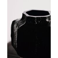 Mokuri Vase H15 cm Black