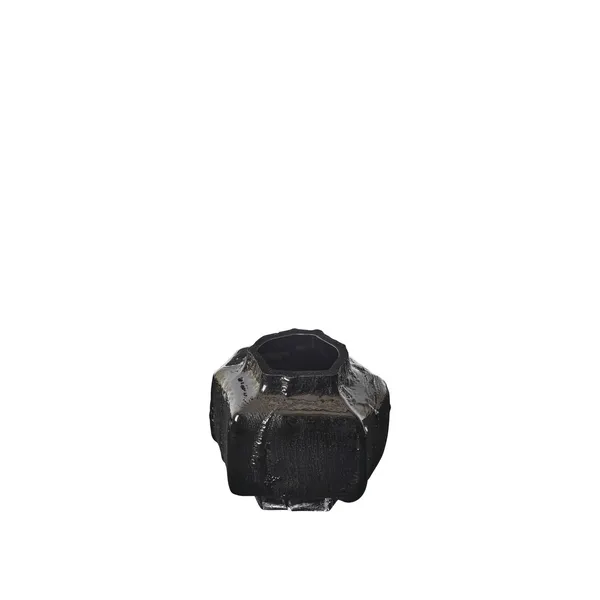 Mokuri Vase H15 cm Black