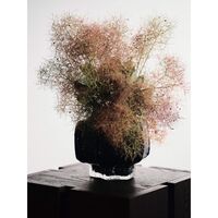 Mokuri Vase H15 cm Black