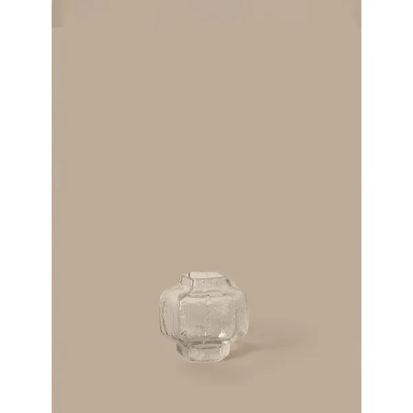 Mokuri Vase H15 cm Clear