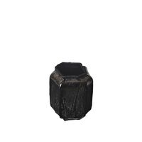 Mokuri Vase H25 cm Schwarz