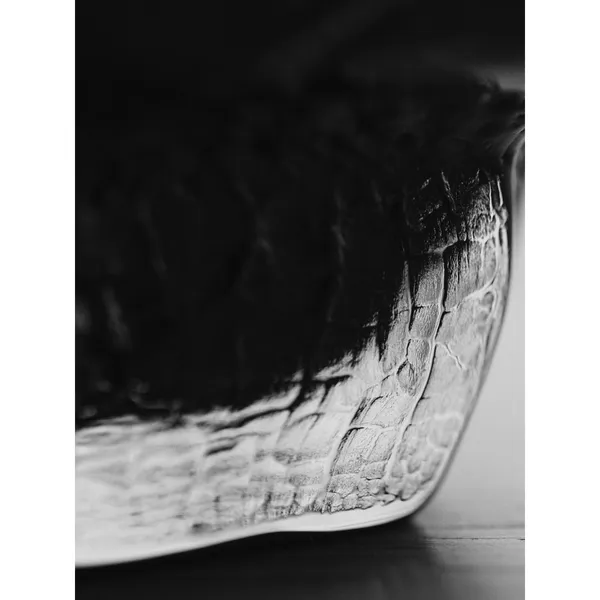 Mokuri Vase H25 cm Schwarz