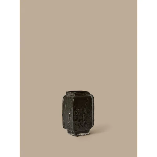 Mokuri Vase H25 cm Schwarz