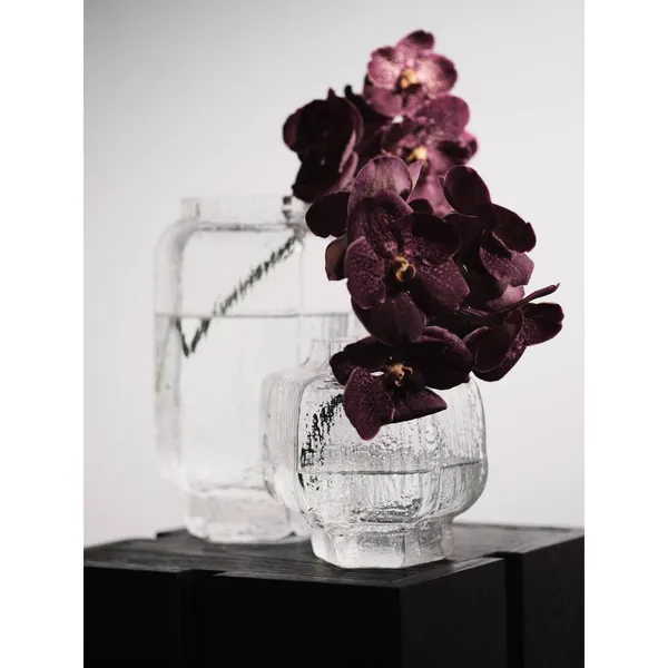 Mokuri Vase H25 cm Clear