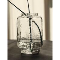 Mokuri Vase H25 cm Clear